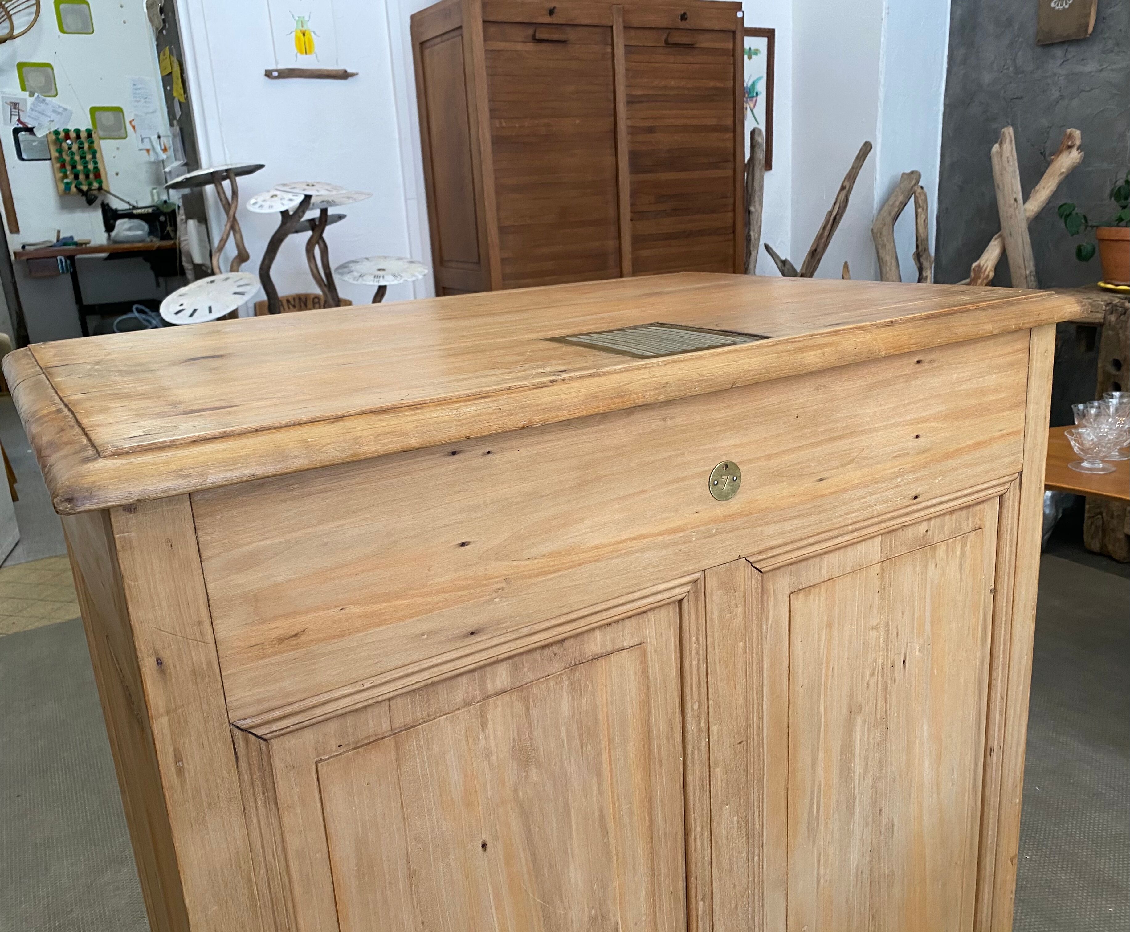 Vintage store checkout counter