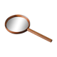 Hand mirror designed by Uno & Osten Kristiansson for Luxus