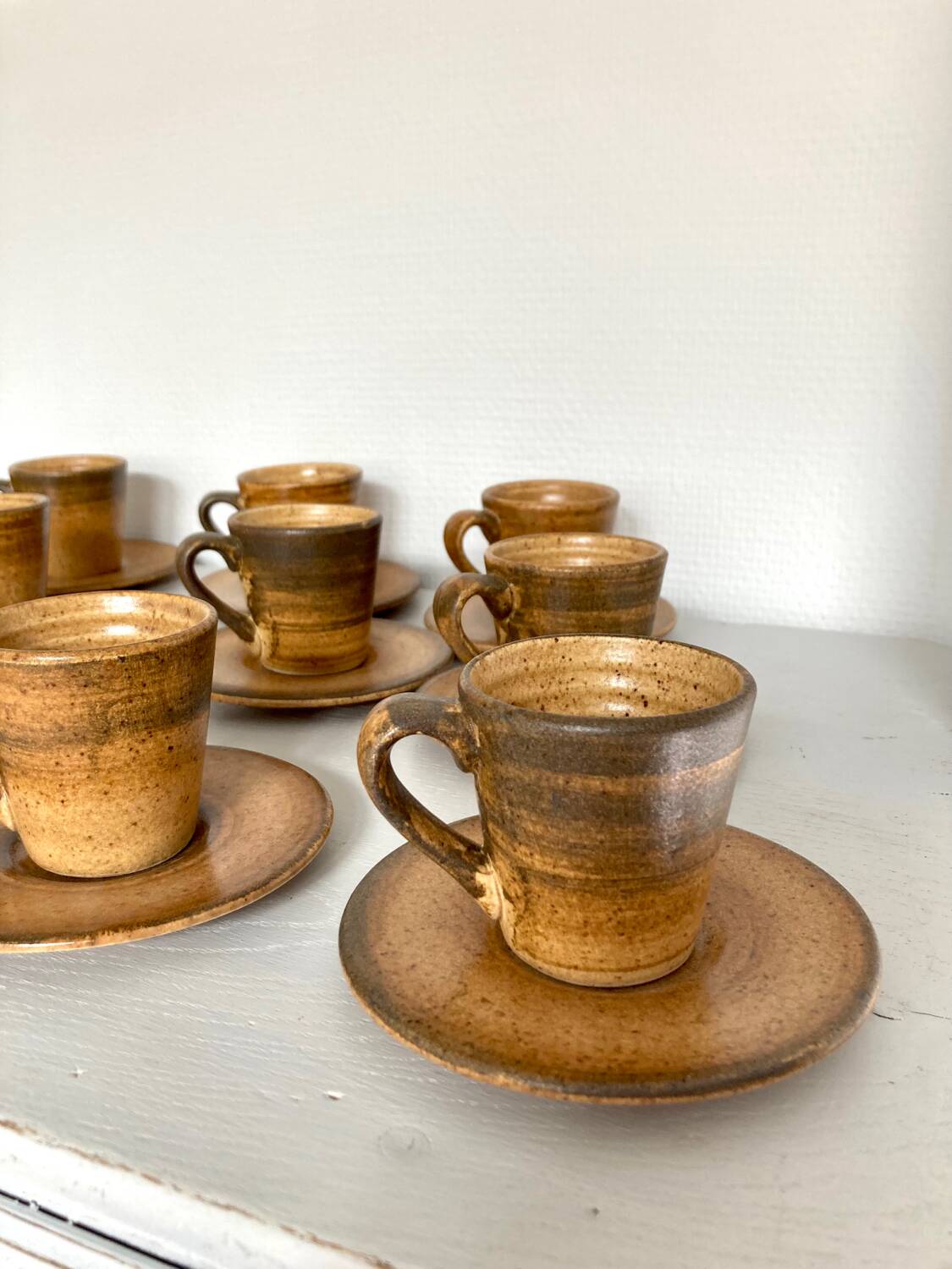 Longchamp stoneware coffee service