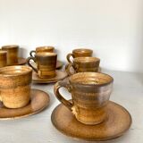 Longchamp stoneware coffee service