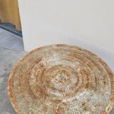Table de Jardin ronde en fer forgé 1900s