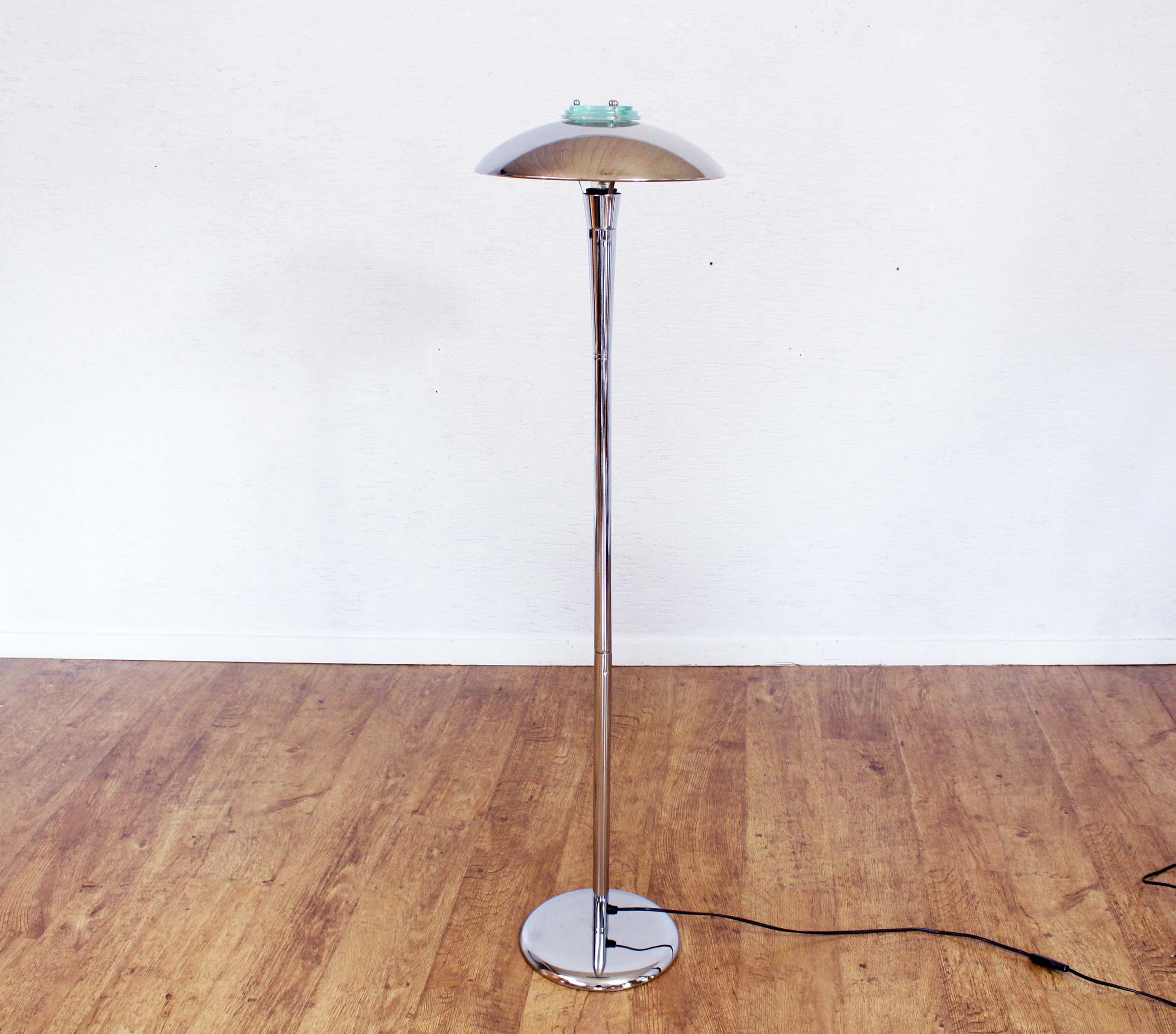 Floor lamp style mushroom Bauhaus/Art Deco stamped GS