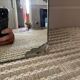 Vintage bevelled mirror 93x63cm