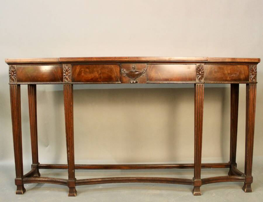 English Mahogany Console Victorian Period