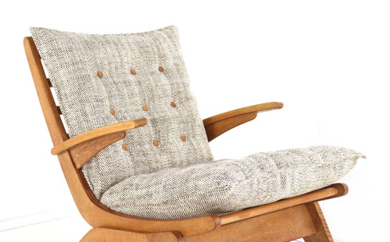 Jan den Drijver for De Stijl Den Haag armchair - early dutch design mid mod