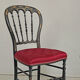 Paire de chaises Napoléon III en bois noirci
