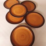 6 assiettes à dessert St Amand Meylan