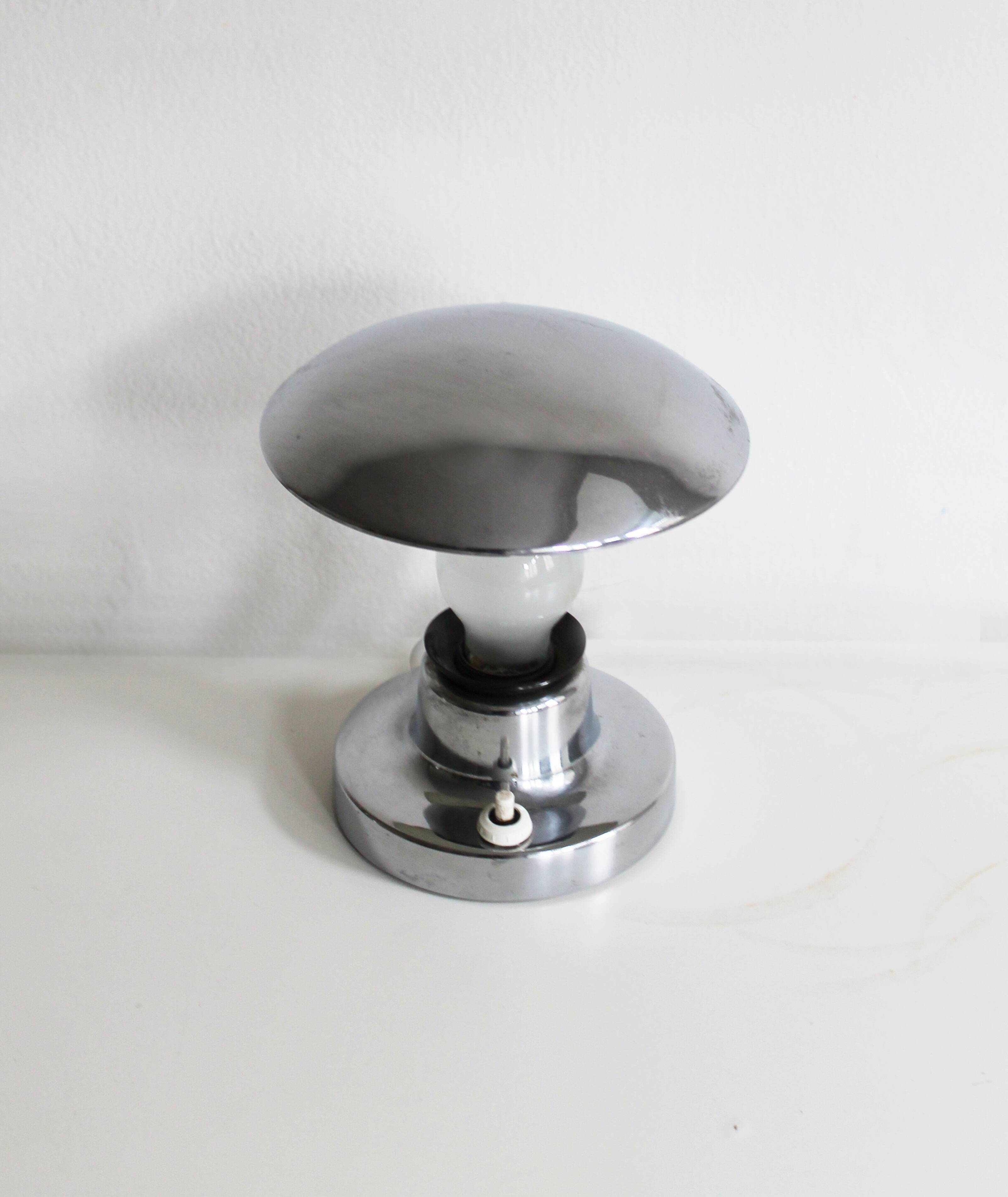 Pair of 1950's Modernist table lamps by Josef Hurka for Napako