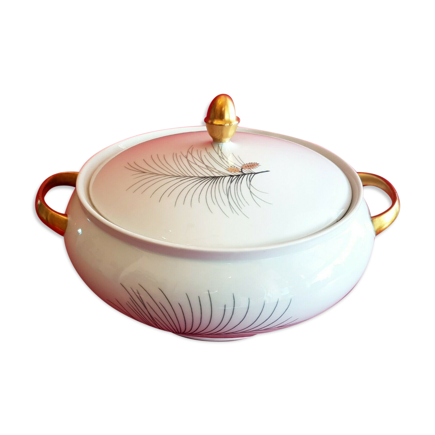 Porcelain vegetable soup Limoges Raynaud & C