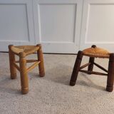 Pair of Dudouyt style stools