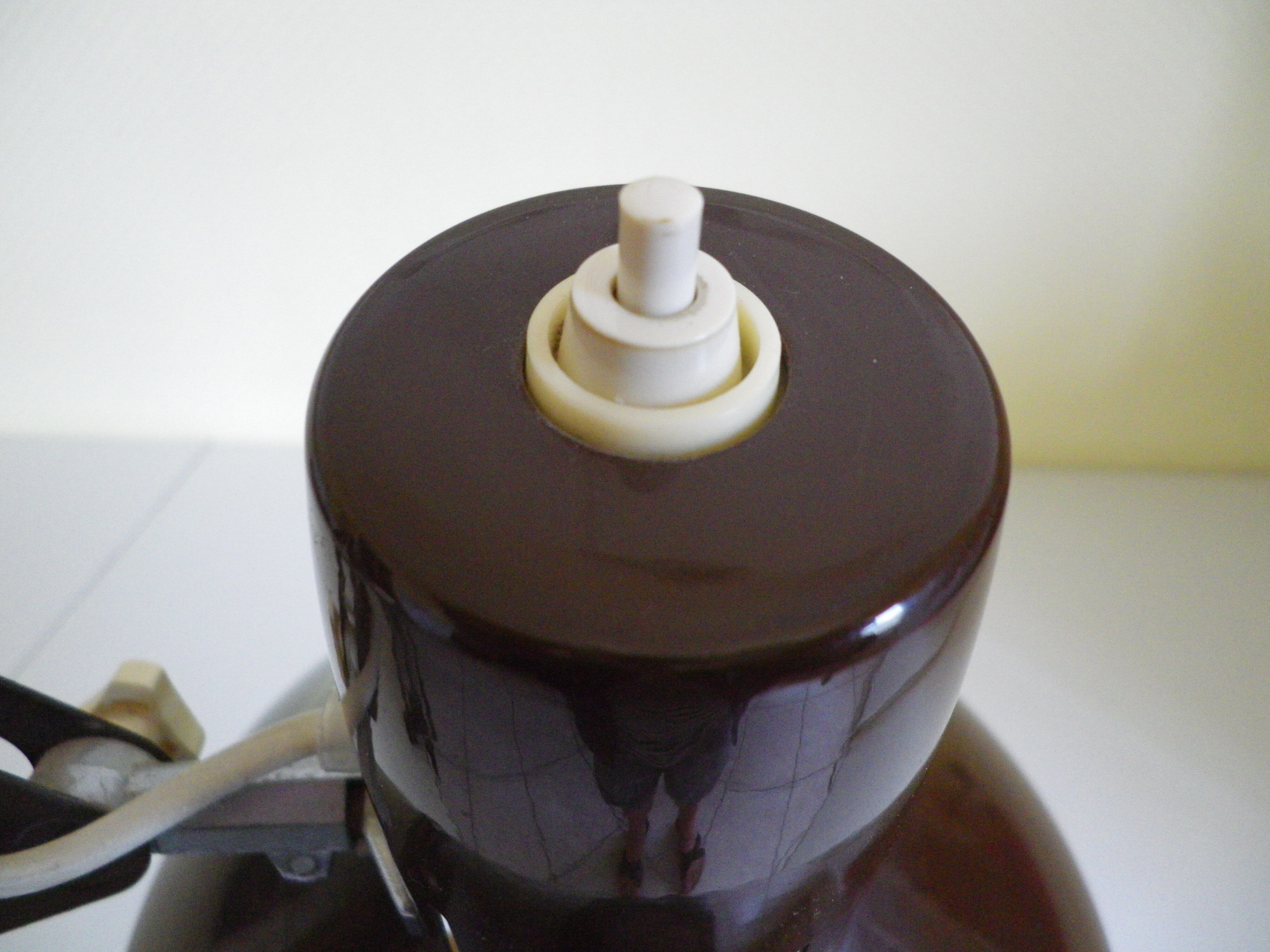 Lamp architect with lampshade in enamelled plate and 2 articulated arms brand ledu