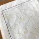Old nautical charts on the breton coast