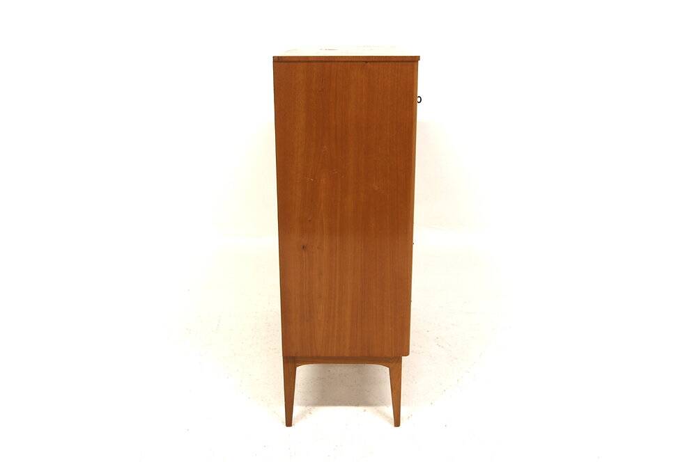Secrétaire scandinave en orme, Suède, 1940