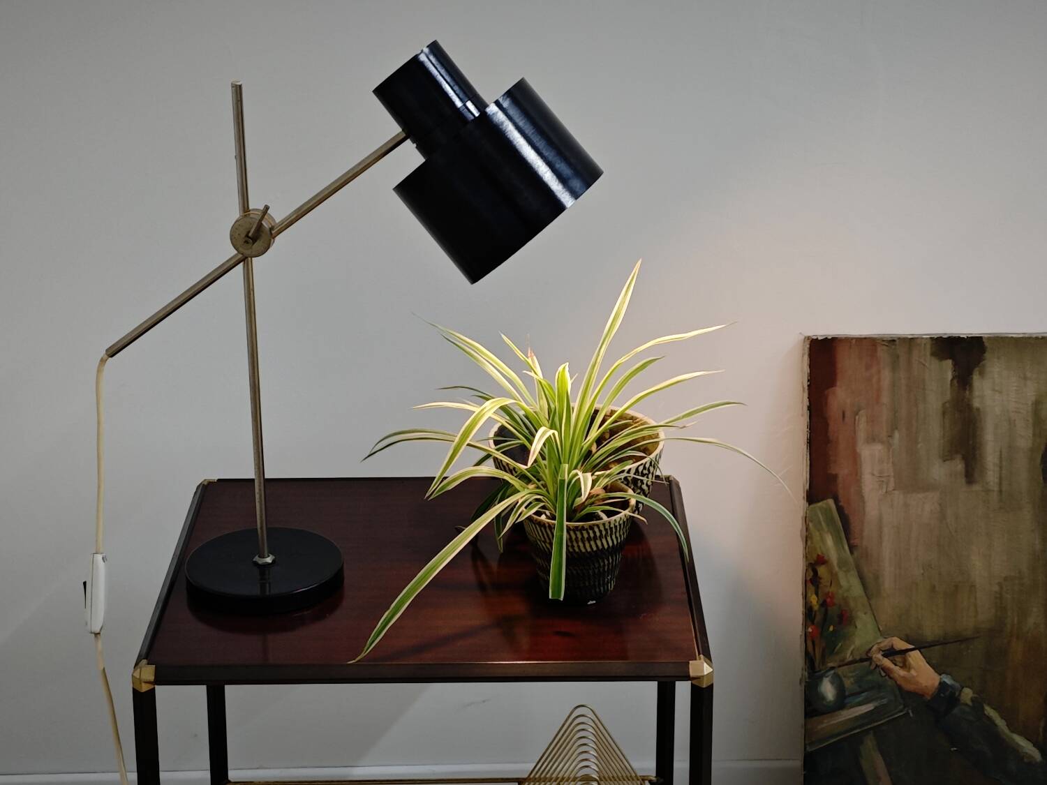 Jan Suchan table lamp for Elektrosvit, model 1012 01, year 60