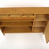 Scandinavian library in elm, Swedish Modern, Sweden, 1940