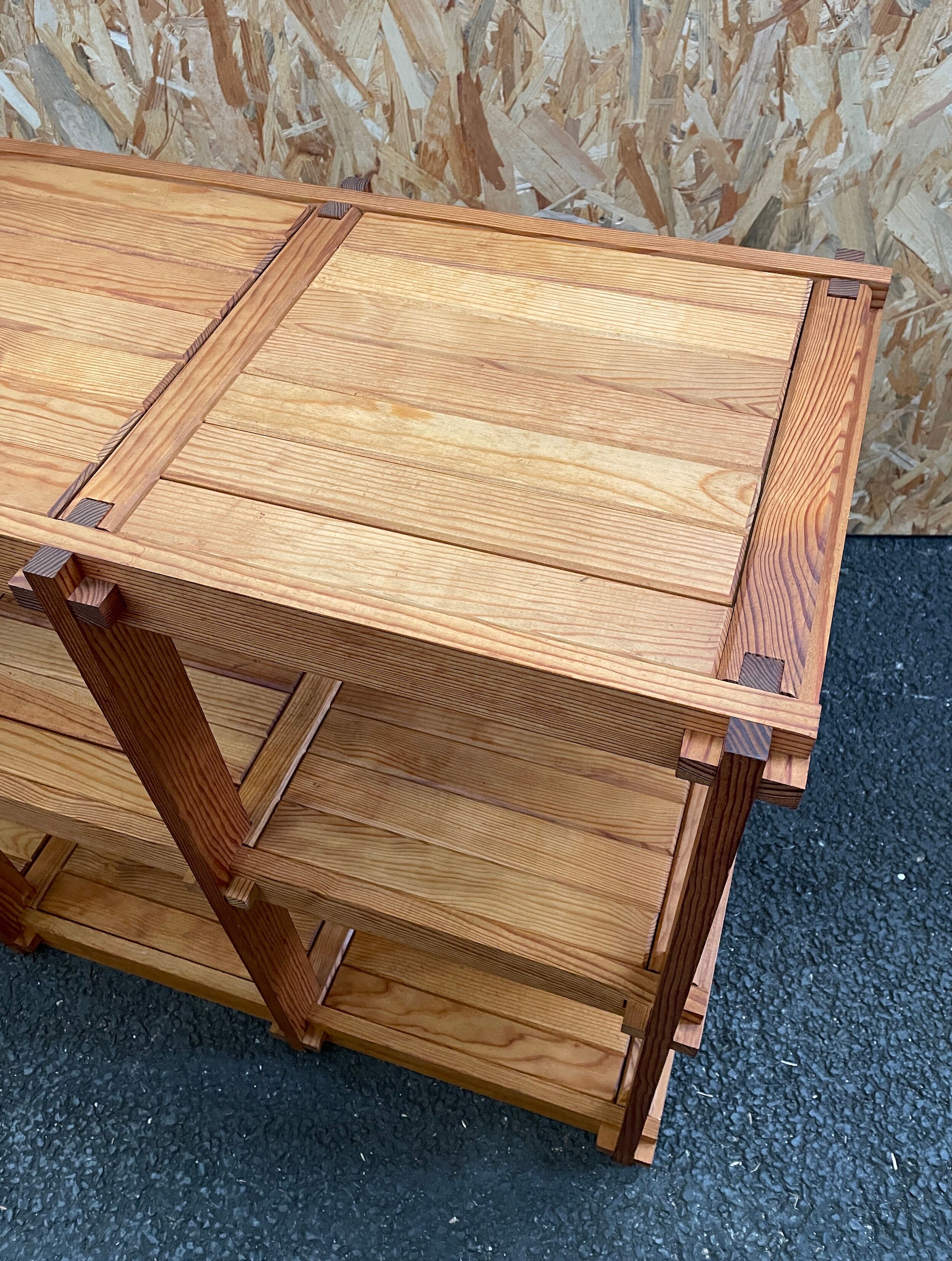 Étagère modulable 1980