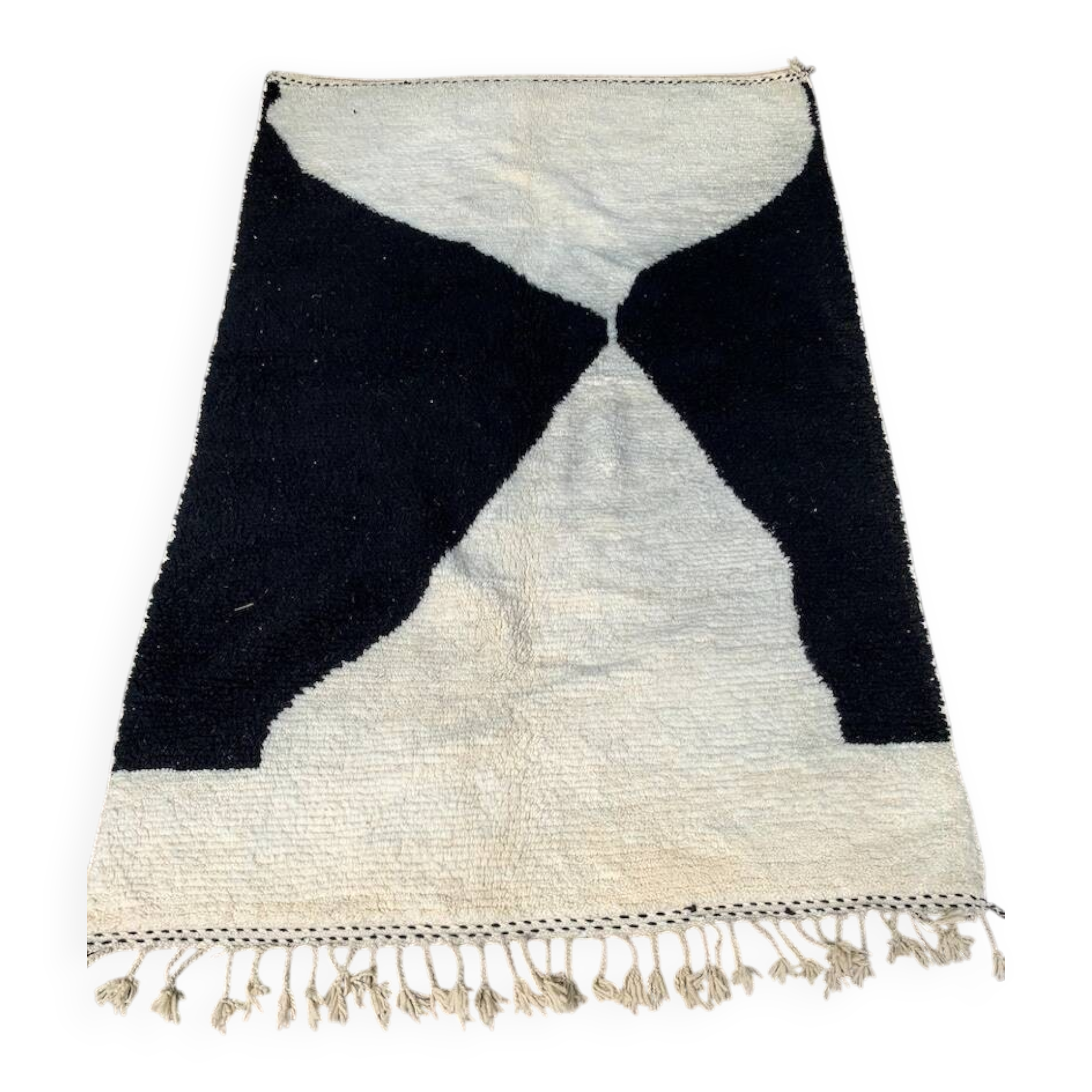 Moroccan rug in natural wool 250cm x 150cm