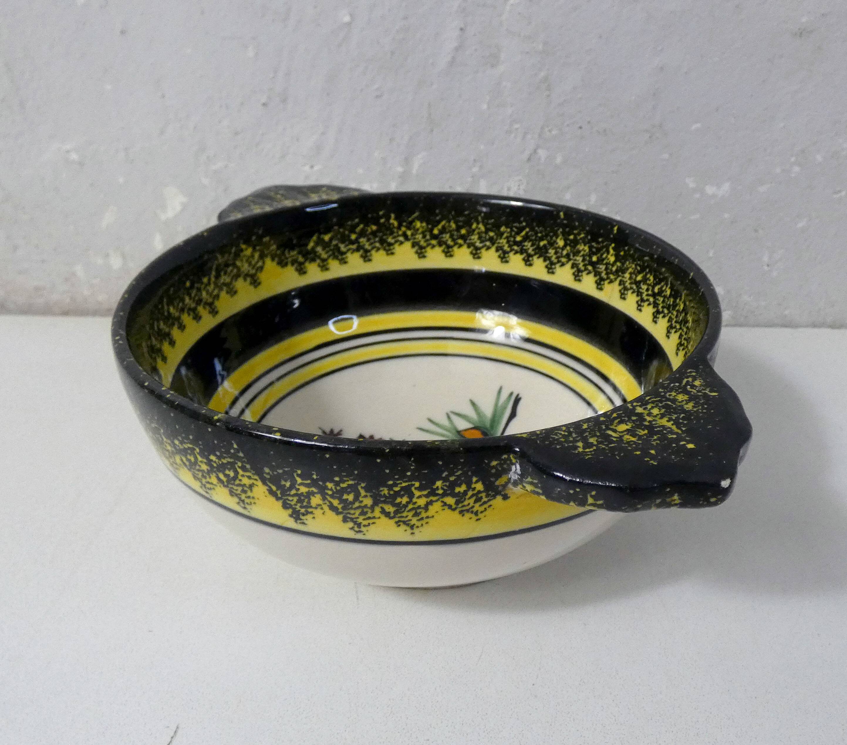 Henriot Quimper botanical bowl