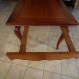 Table style Luis XV en merisier