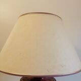 Living room lamp on column