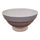 Blue earthenware bowl