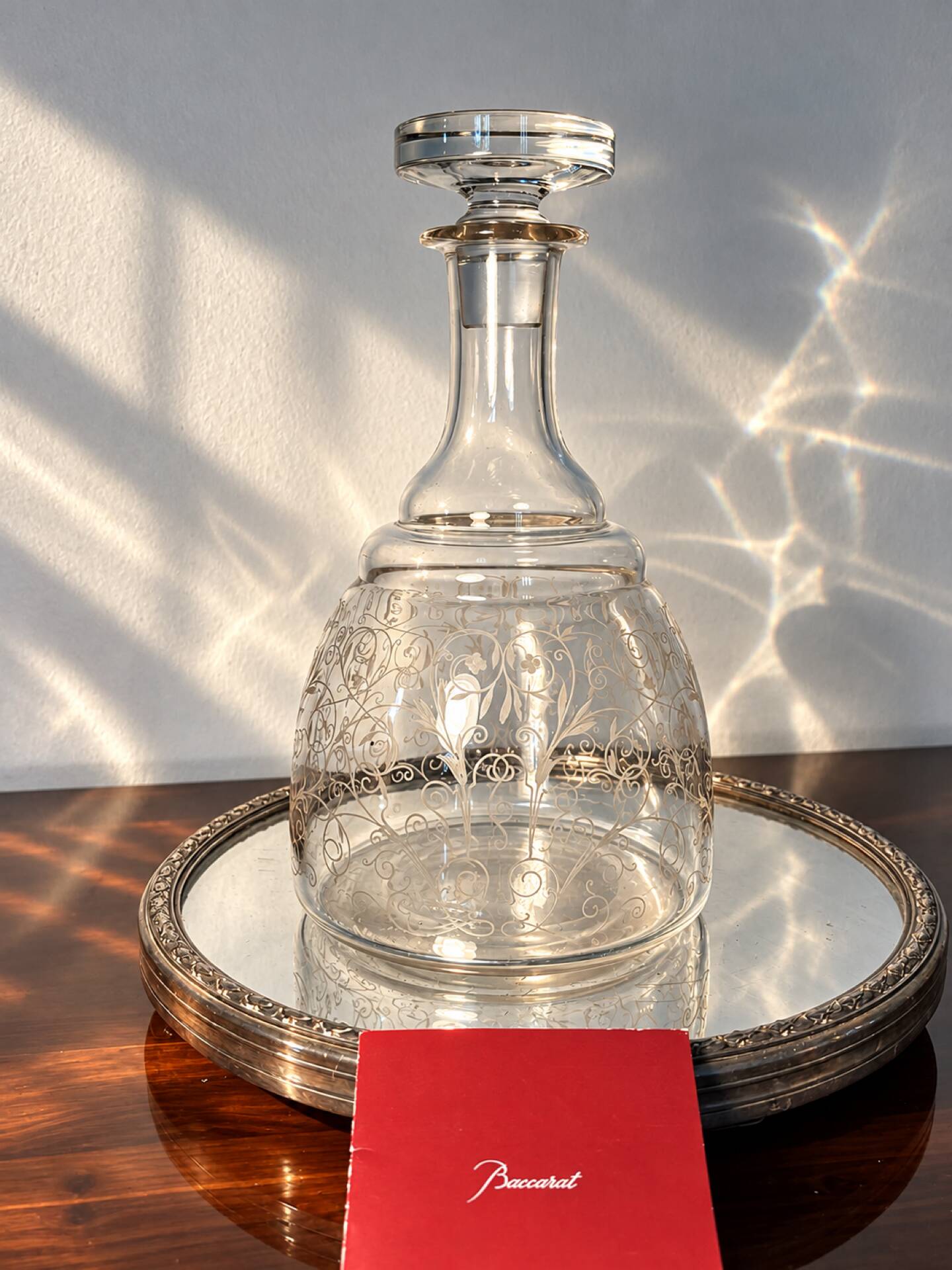 Carafe Baccarat signée