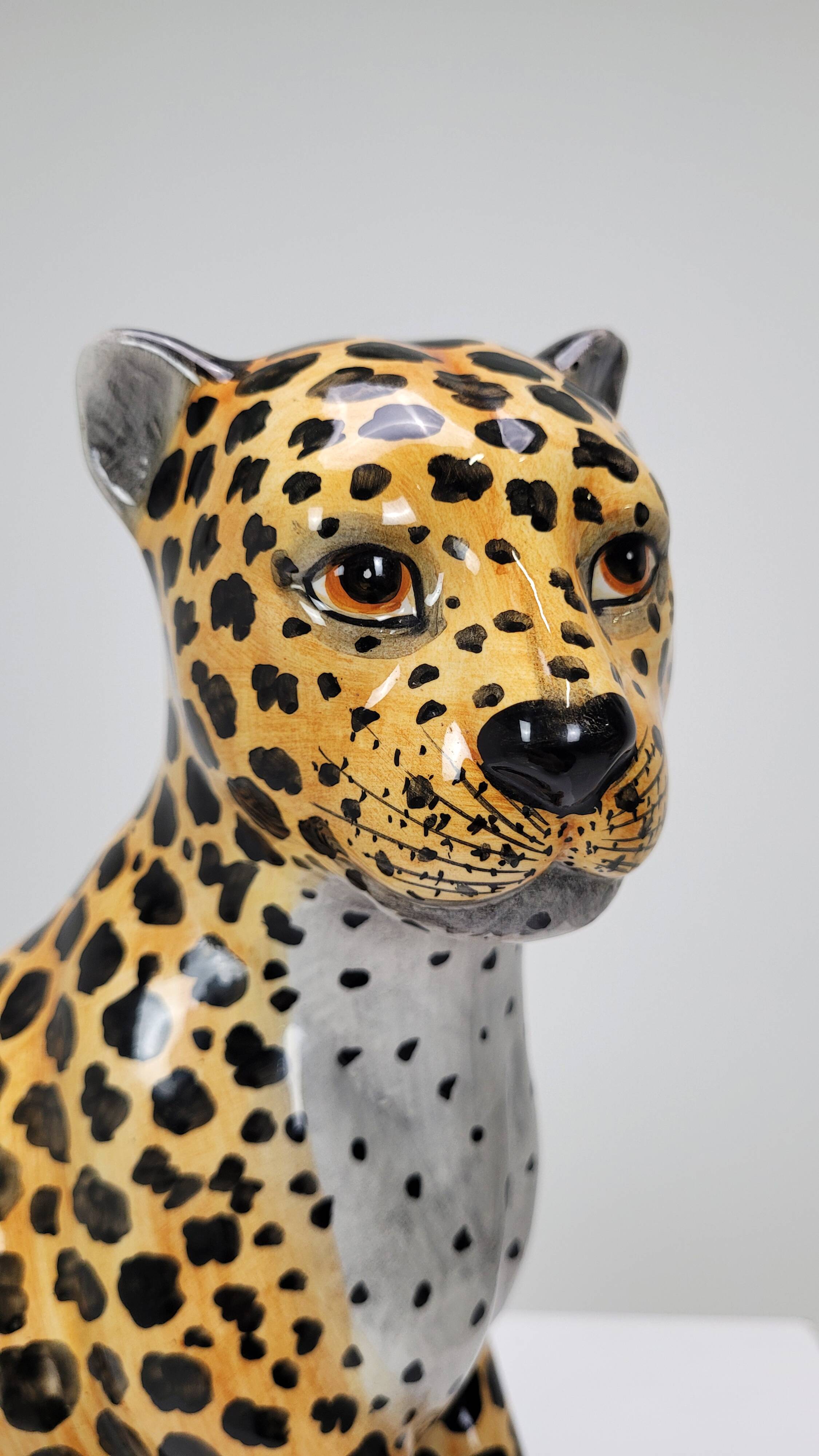 Vintage Ceramic Leopard