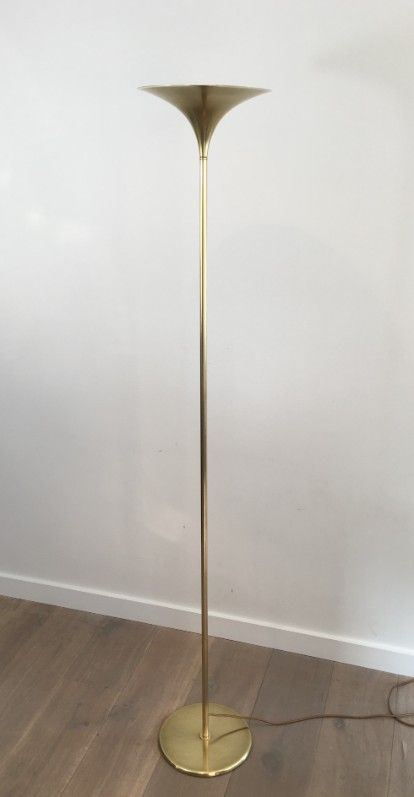 Design brass floor lamp