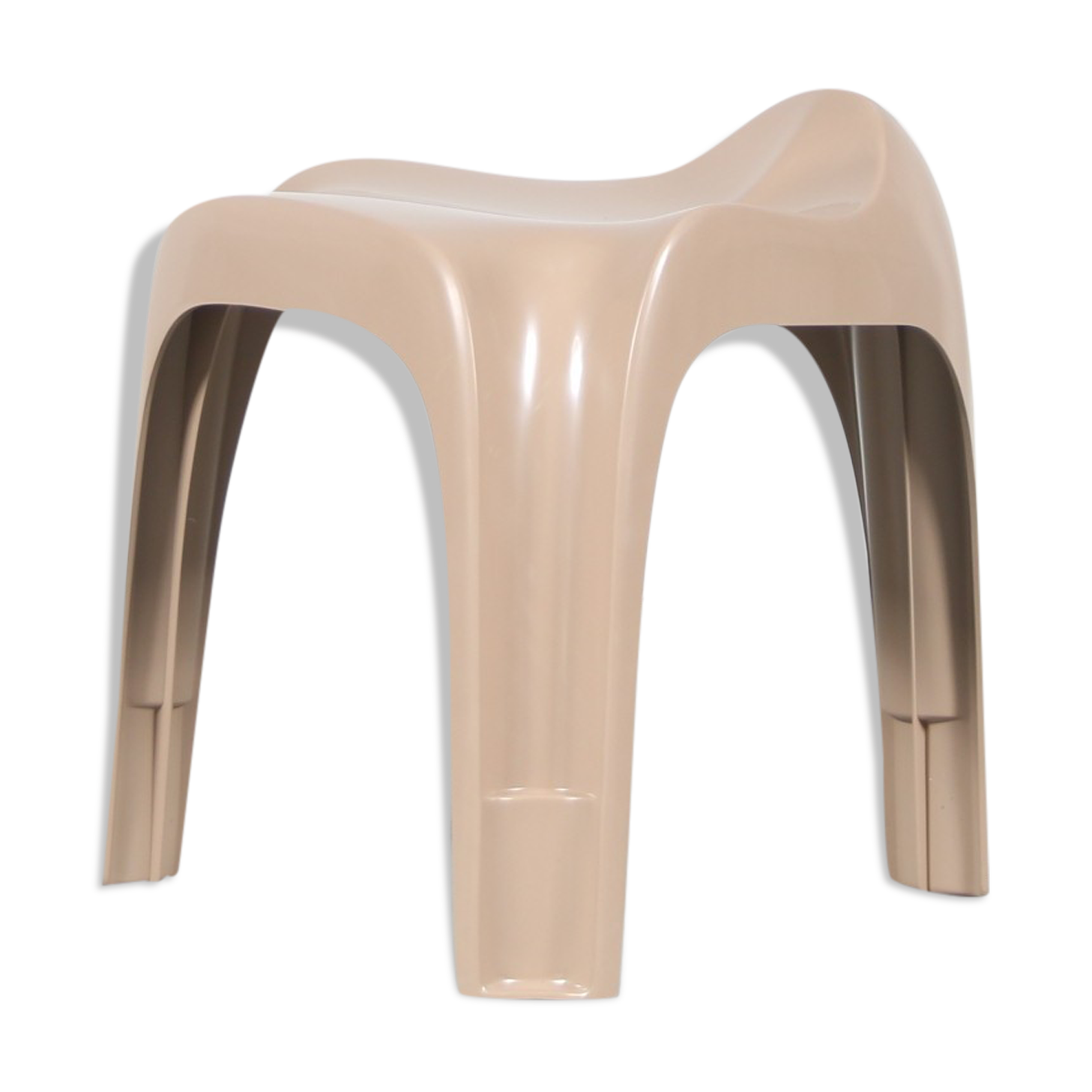 2000s Mocca “Casalino” stool by Alexander Begge for Casala, Germany