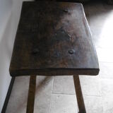 Elm wood rustic coffee table