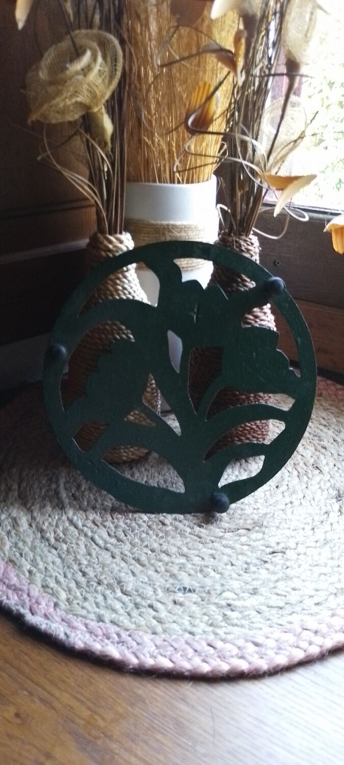 Vintage cast iron triflies