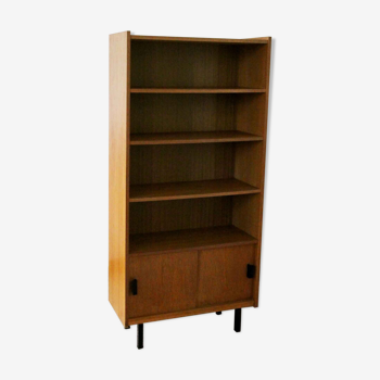 Bibliothèque vintage scandinave bois