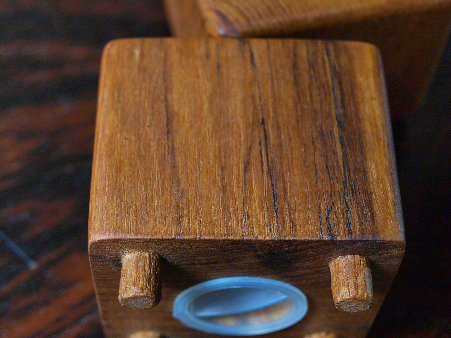 Scandinavian salt and pepper in teak