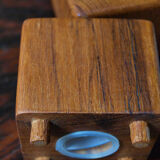 Scandinavian salt and pepper in teak