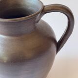 Handcrafted stoneware pitcher