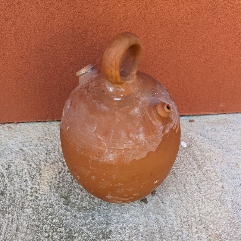 Terracotta jug