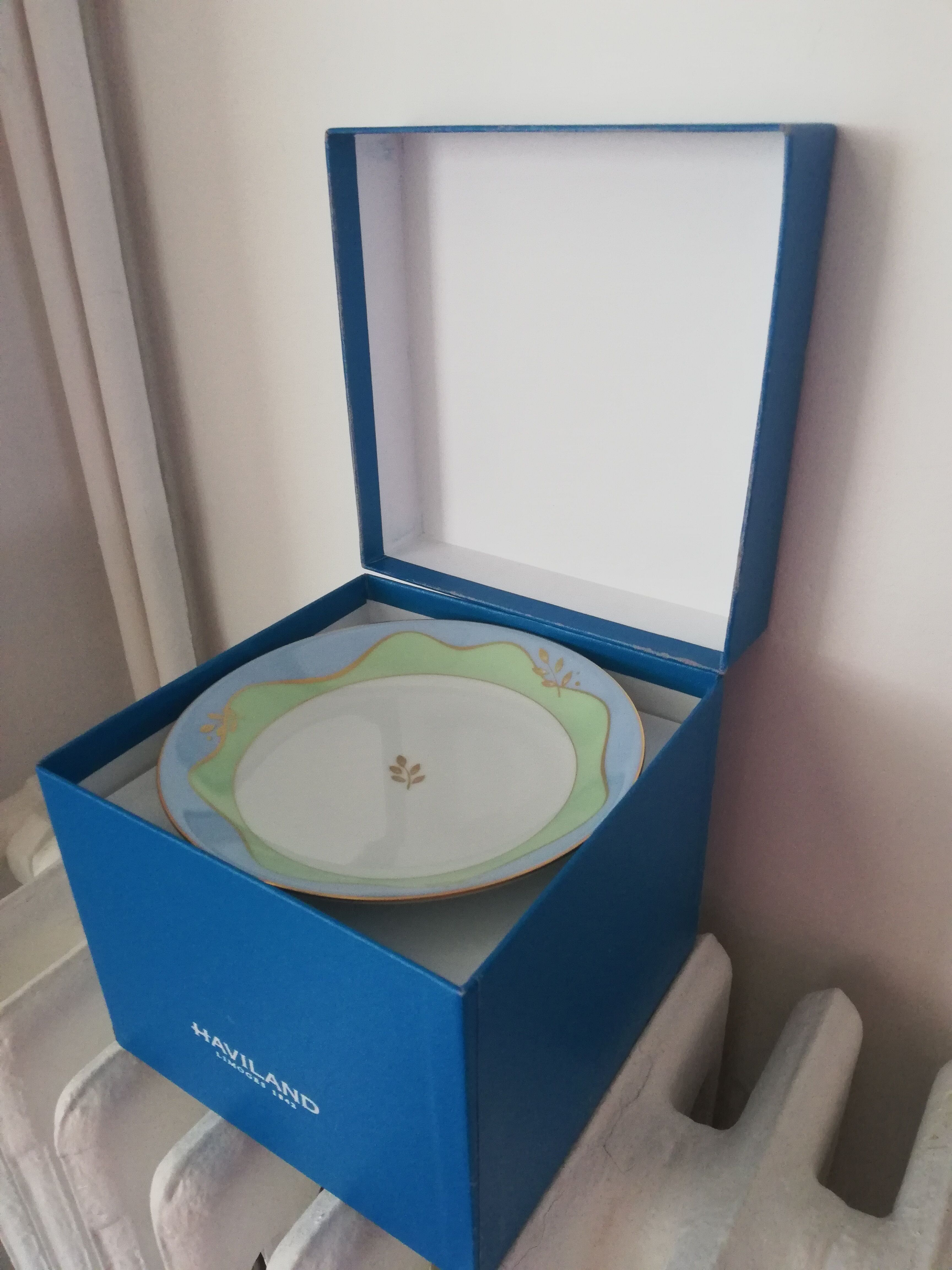 Stand cup porcelain Haviland Limoges