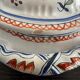 Moustiers Lallier set: soup tureen and matching 40cm dish