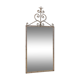 Large bevelled mirror.