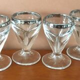 Set 6 verres à alcool années 50