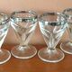 Set 6 verres à alcool années 50