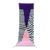 Tapis beni oura de couloir fait main taille 75 x 300 cm