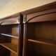 Bibliothèque ouverte en 3 pans style directoire