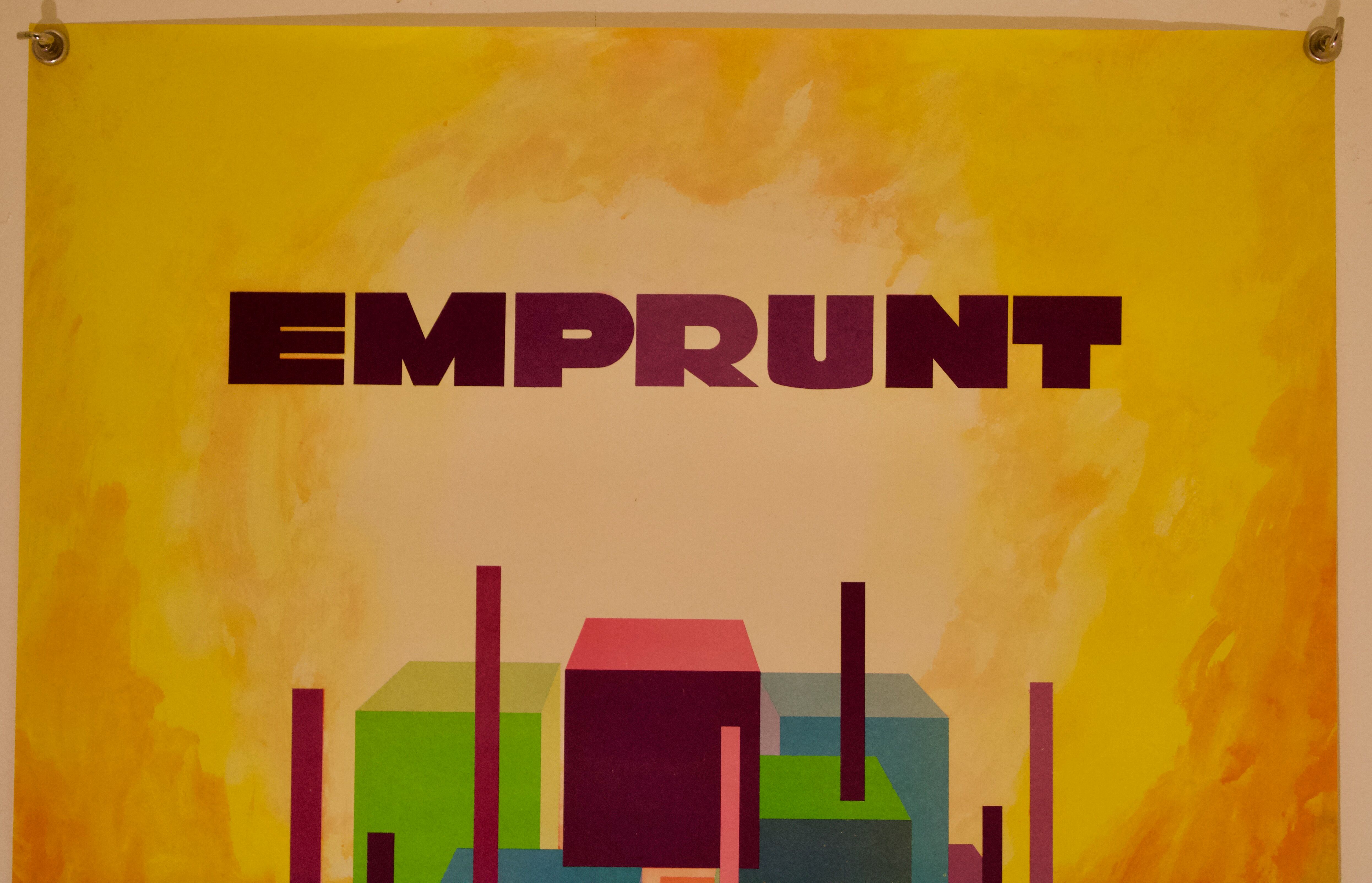 Jean Gadaud Poster, Credit National Loan for Industry 1973