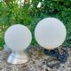 Ensemble de Lampes boules rétro