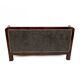 19th Century Biedermeier Mahogany Feather Two Armchairs and Sofa, Vienna