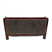 19th Century Biedermeier Mahogany Feather Two Armchairs and Sofa, Vienna
