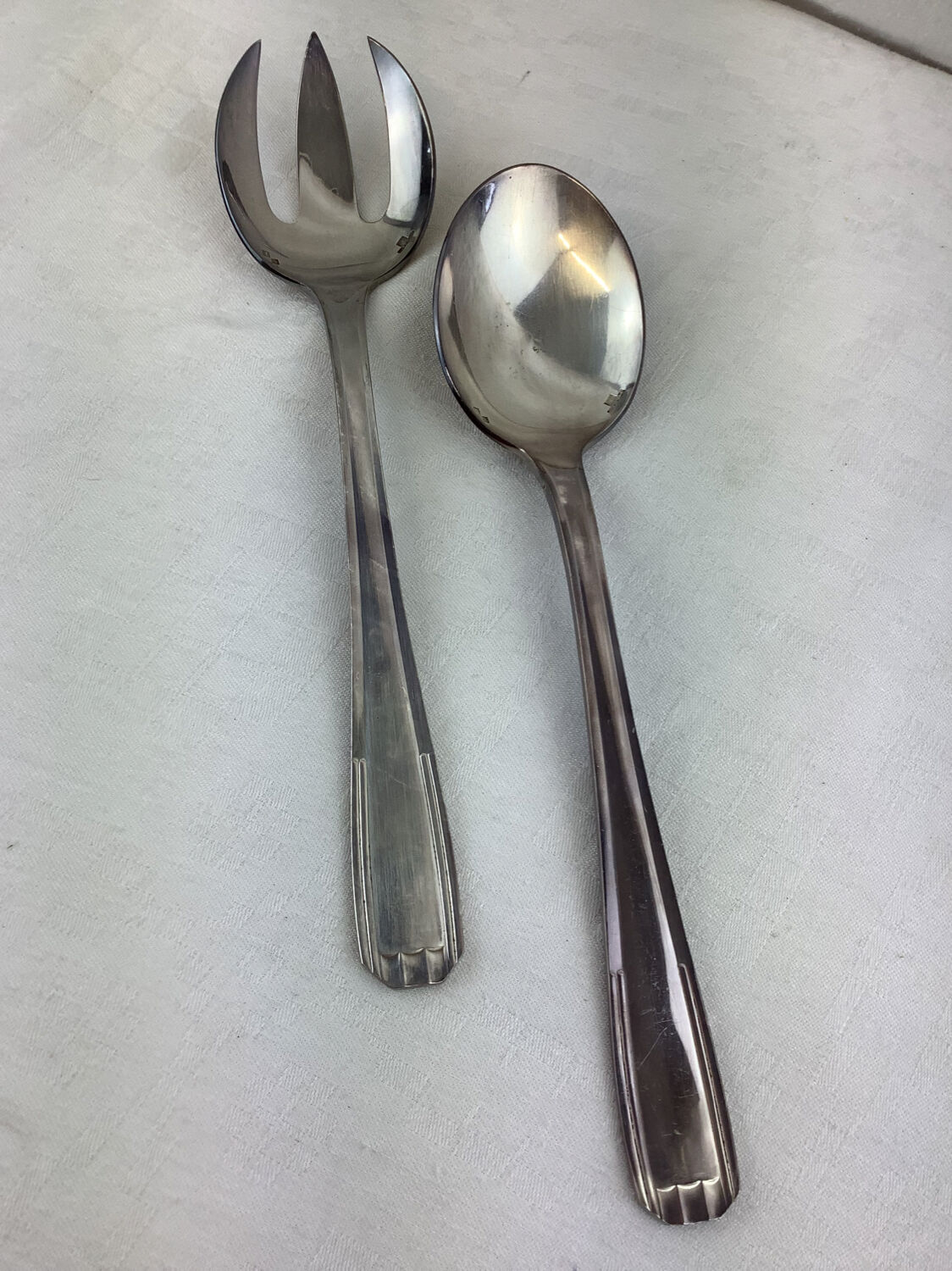 Covered salad service Fabrique Alfenide