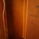 English art deco student wardrobe in walnut