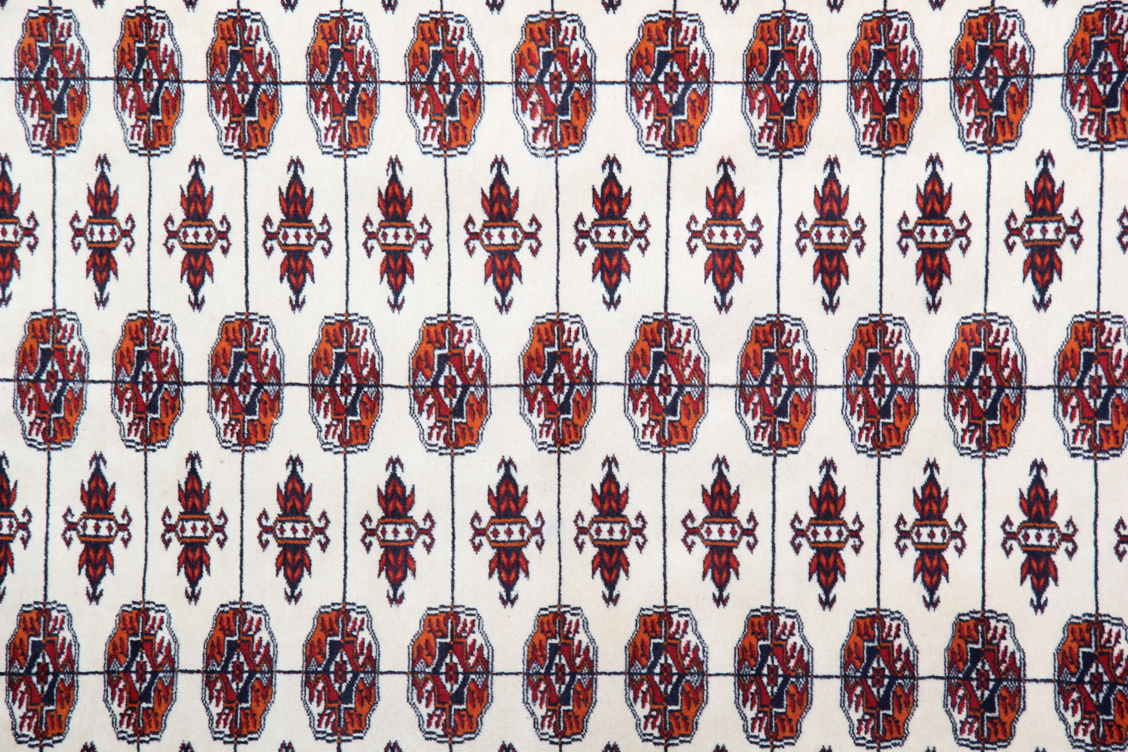 Indian bukhara runner rug 80x350cm